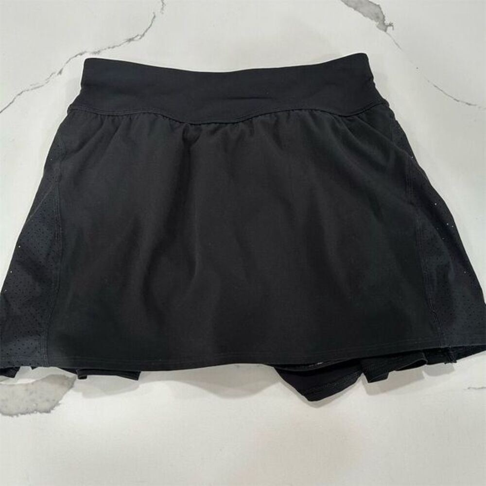 SPANX‎ Women's Black Athletic Skort M Built-in Shorts Casual Workout